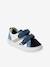 Baskets enfant cuir scratchs bleu jean+lot bleu+lot vert+marine 7 - vertbaudet enfant 