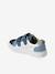 Baskets enfant cuir scratchs bleu jean+lot bleu+lot vert+marine 9 - vertbaudet enfant 