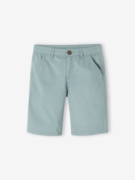 Bermuda chino garçon beige+BLEU+bleu grisé+rouge+sable+vert 15 - vertbaudet enfant 