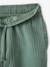 Short en gaze de coton garçon vert 5 - vertbaudet enfant 