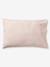 Parure housse de couette et taie d'oreiller réversible FLEURS RAYURES, avec coton recyclé rose imprimé 9 - vertbaudet enfant 