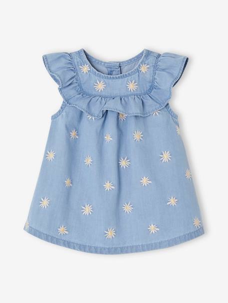 Bébé-Ensemble naissance : robe + bloomer