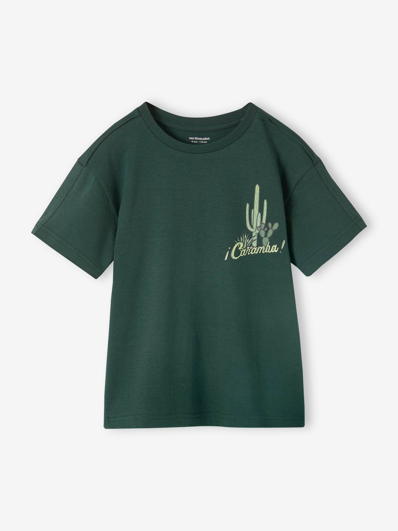 T-shirt garçon : découvrez nos modèles - vert