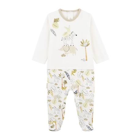 Pyjama bébé Zagora BLANC 1 - vertbaudet enfant 