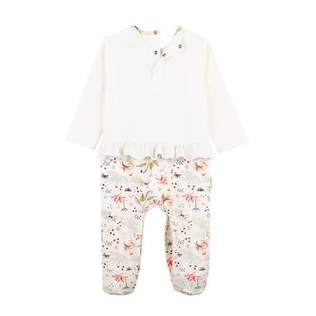 Pyjama bébé Petit Paradis BLANC 3 - vertbaudet enfant 