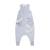 Turbulette d'hiver en velours avec pieds retroussables Nuage GRIS 1 - vertbaudet enfant 