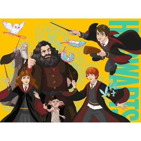 Puzzle Harry Potter Ravensburger 100 pièces XXL - Dessins animés et BD - Pour enfants dès 6 ans BLANC 1 - vertbaudet enfant 