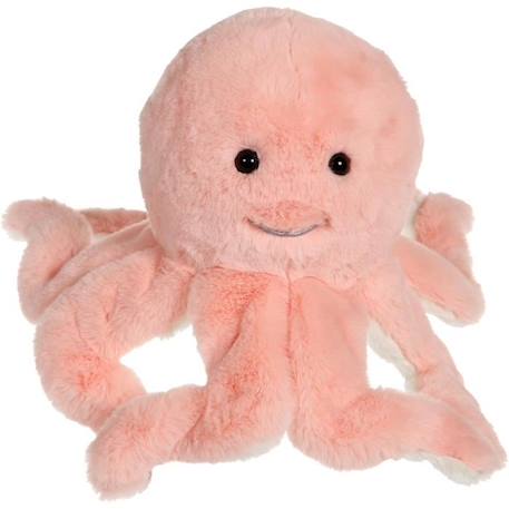 Peluche pieuvre corail GIPSY - 30 cm - pour enfant dès la naissance ROSE 1 - vertbaudet enfant 