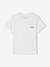 T-shirt garçon uni manches courtes blanc 2 - vertbaudet enfant 