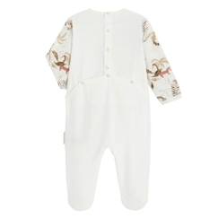 -Pyjama bébé en velours contenant du coton bio Acapulco