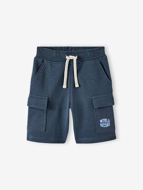 Short garçon sport style battle marine+vert 1 - vertbaudet enfant 