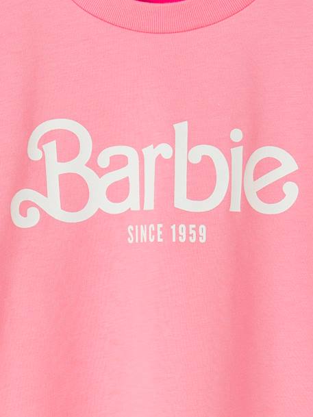 Tee-shirt fille Barbie rose bonbon 3 - vertbaudet enfant 