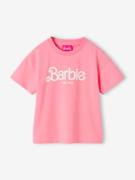 Tee-shirt fille Barbie® rose bonbon 1 - vertbaudet enfant 