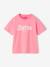 Tee-shirt fille Barbie rose bonbon 1 - vertbaudet enfant 
