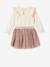 Ensemble bébé fille T-shirt à collerette jupon tulle écru 4 - vertbaudet enfant 
