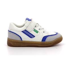 Chaussures-Chaussures fille 23-38-KICKERS Baskets basses Kouic blanc