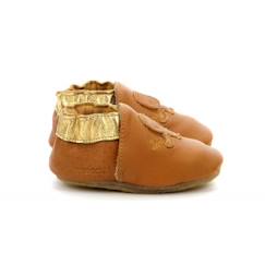 Chaussures-Chaussures fille 23-38-ROBEEZ Chaussons Cuteelefant Crp camel