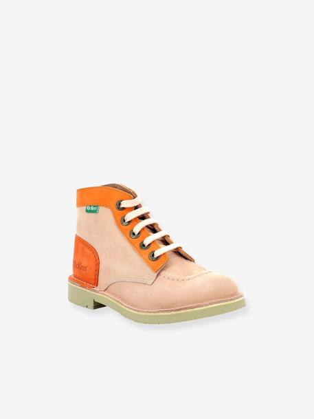 Bottillons cuir enfant Kick Col 860838-30-173 rose 1 - vertbaudet enfant 
