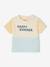 Tee-shirt colorblock bébé 'Happy summer' bleu ciel 1 - vertbaudet enfant 