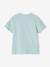 T-shirt garçon personnalisable manches courtes aubergine+blanc+BLEU+rouge+sauge+turquoise 38 - vertbaudet enfant 