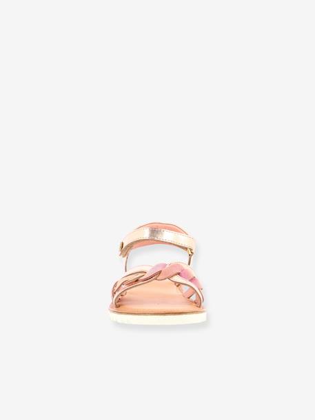 Sandales cuir enfant Betty 694792-30-13 rose 5 - vertbaudet enfant 