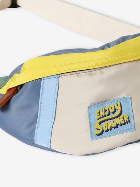 Sac banane colorblock garçon écru 4 - vertbaudet enfant 