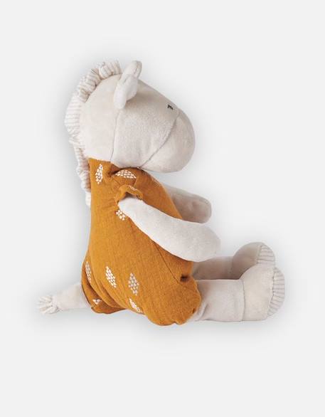 Peluche - NOUKIE'S - Tiga - Girafe en Veloudoux® - 25 cm - Bébé ORANGE 4 - vertbaudet enfant 