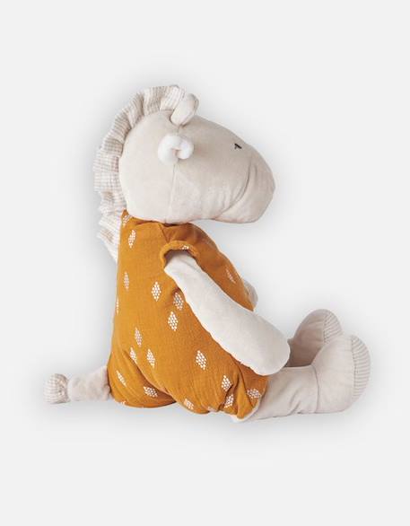 Peluche Tiga en Veloudoux® 40 cm - NOUKIE'S - Girafe - Bébé - Beige - Intérieur BEIGE 3 - vertbaudet enfant 