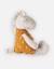 Peluche Tiga en Veloudoux® 40 cm - NOUKIE'S - Girafe - Bébé - Beige - Intérieur BEIGE 3 - vertbaudet enfant 