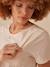 Tee-shirt grossesse bi- matière sable 3 - vertbaudet enfant 