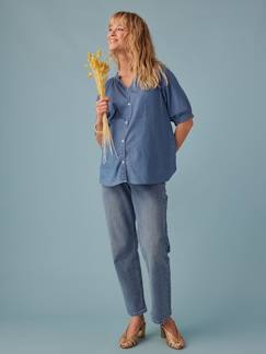 Blouse grossesse en denim léger manches courtes ENVIE DE FRAISE  - vertbaudet enfant