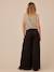 Pantalon de grossesse fluide style palazzo noir+sable 5 - vertbaudet enfant 