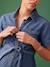 Robe grossesse esprit saharienne en denim stone 2 - vertbaudet enfant 