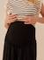 Pantalon de grossesse fluide style palazzo noir+sable 6 - vertbaudet enfant 