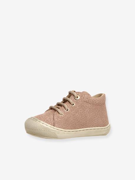 Botillons lacés rose 1 - vertbaudet enfant 