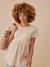 Tee-shirt grossesse bi- matière sable 6 - vertbaudet enfant 