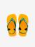 Tongs Baby Brasil Logo II HAVAIANAS jaune 4 - vertbaudet enfant 