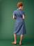 Robe grossesse esprit saharienne en denim stone 3 - vertbaudet enfant 