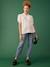 Blouse grossesse en gaze de coton écru 5 - vertbaudet enfant 