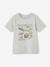 Tee-shirt Basics motifs animaliers garçon gris chiné 2 - vertbaudet enfant 