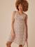 Robe de grossesse motifs fleurs irisés sable 5 - vertbaudet enfant 