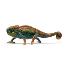 Jouet-Figurine Caméléon , Figurine qui change de couleur avec la chaleur, jouet pour enfants dès 3 ans - Schleich 14858 WILD LIFE