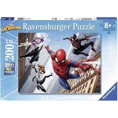 Jouet-Jeux éducatifs-Puzzles-Ravensburger - Puzzle Spider-Man 200 pièces XXL - Les pouvoirs de l'araignée - Enfant 8 ans et plus