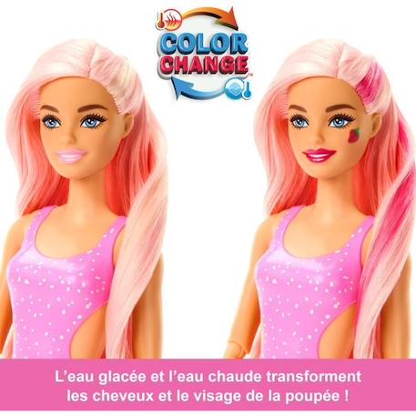 Poupée mannequin Barbie - Barbie Pop Reveal Fraise Sucre - HNW41 - 8 surprises - Multicolore ROSE 5 - vertbaudet enfant 
