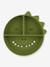 Assiette en silicone avec compartiments Animal Mr Dino+Mr Fox+Mr Lion+Mrs Cat 1 - vertbaudet enfant 