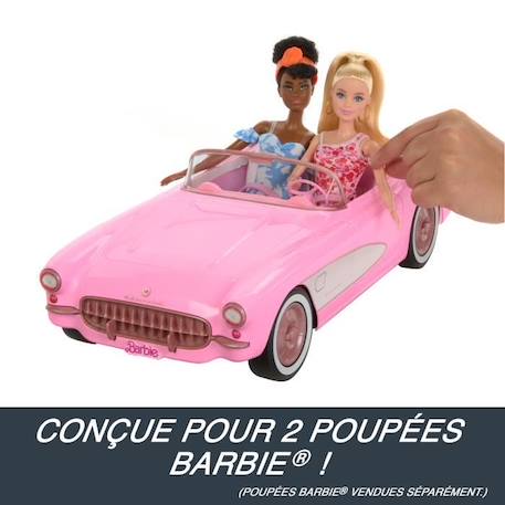 HOT WHEELS Barbie Le Film - Voiture Corvette Radiocommandée à piles HPW40 BLANC 3 - vertbaudet enfant 