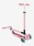 Trottinette évolutive - Go Up Active Lights - menthe+rose pâle 21 - vertbaudet enfant 