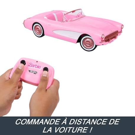 HOT WHEELS Barbie Le Film - Voiture Corvette Radiocommandée à piles HPW40 BLANC 5 - vertbaudet enfant 