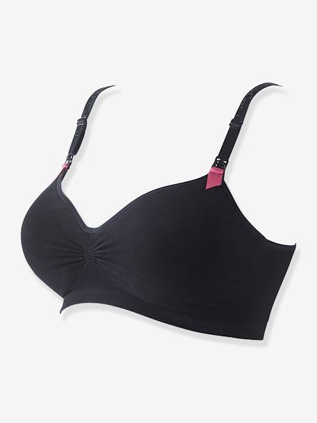 Brassière d'allaitement Essentiel CACHE COEUR noir 1 - vertbaudet enfant 