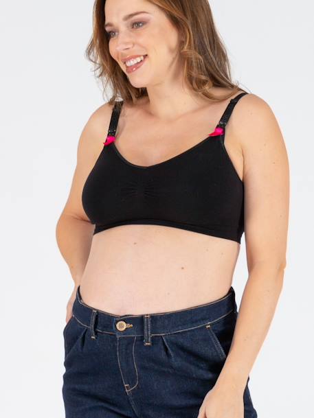 Brassière d'allaitement Essentiel noir 2 - vertbaudet enfant 
